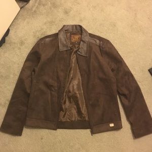 Emporio collezione suede jacket Clearance
